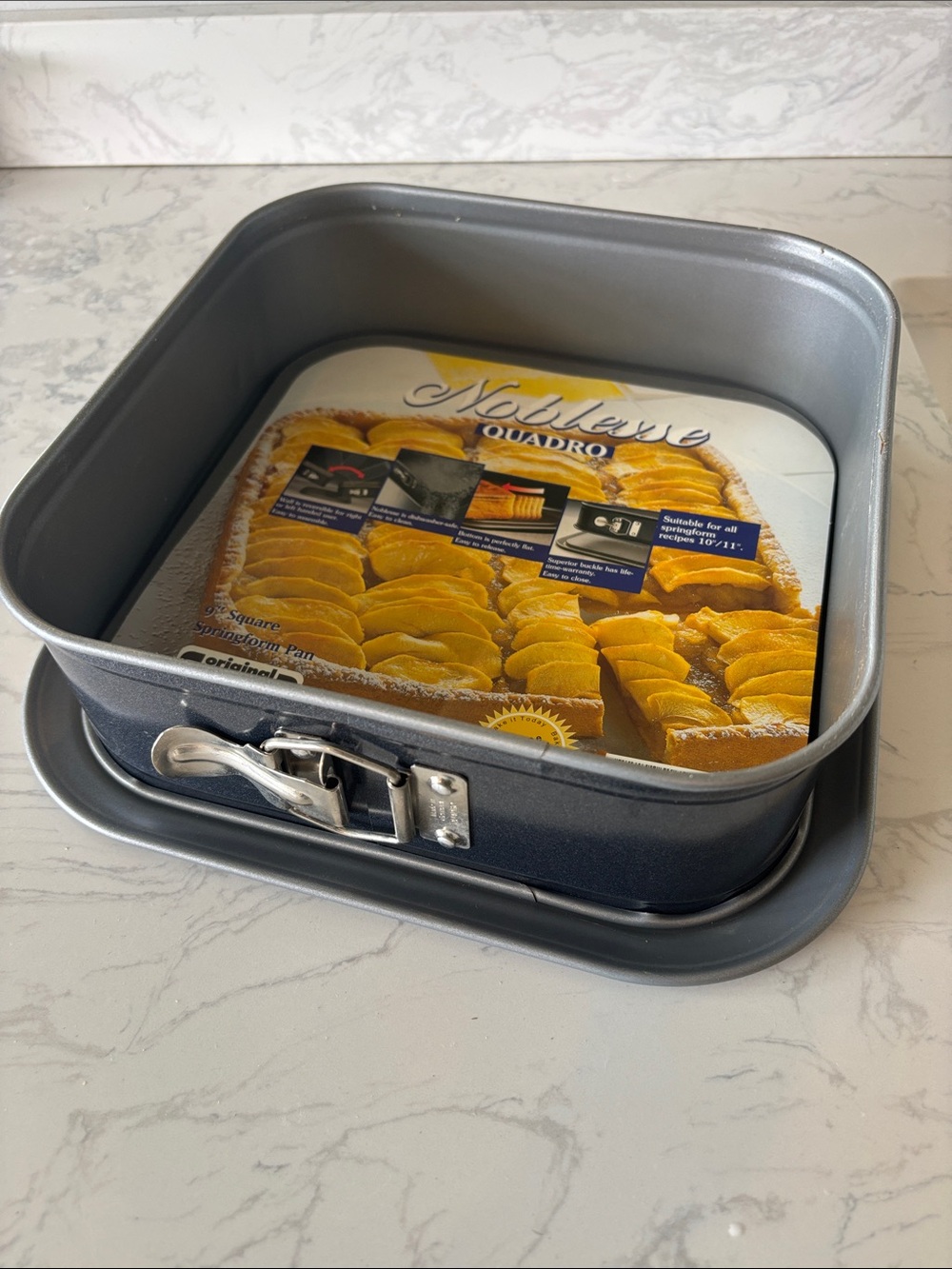 Kaiser Noblesse Nonstick 9 inch Square Springform Pan